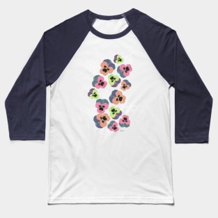 Pansy Baseball T-Shirt